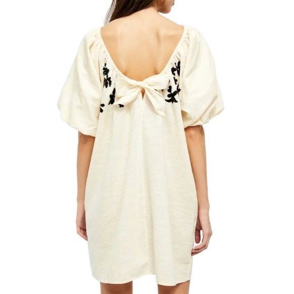 FREE PEOPLE Fiona Embroidered Mini Dress NWT XS - Picture 12 of 15
